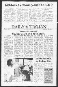 Daily Trojan, Vol. 64, No. 2, September 21, 1971