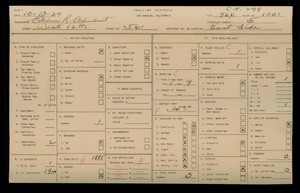 WPA household census for 561 W 12TH STREET, Los Angeles County