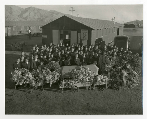 Exterior photograph of a funeral for Ura Kawakami