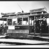 Sacramento Electric Gas & Railway Co. streetcar