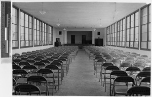 St. Anthony's School auditorium, Kalihi, Honolulu, Hawaii, 1948