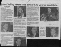 Scotts Valley voters take aim at City Council candidates