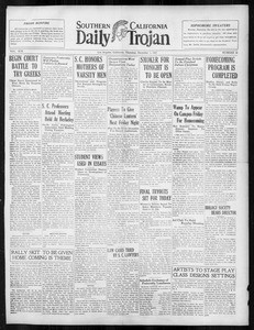 Daily Trojan, Vol. 19, No. 49, December 01, 1927