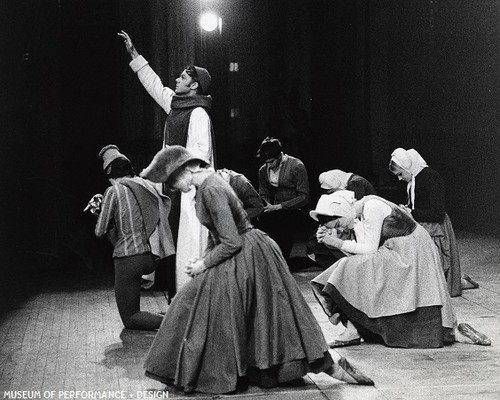 San Francisco Ballet dancers in Christensen's Lady of Shalott, circa 1963