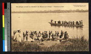 Women bathing in river, Congo, ca.1920-1940