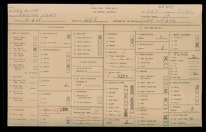 WPA household census for 648 W 1ST STREET, Los Angeles County