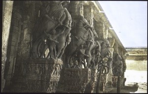 Hall of a thousand pillars in Sriramgam