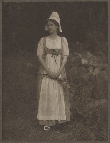 Portrait of Woman in Country Dress