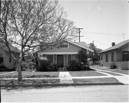 Exterior of house, Los Angeles, 1958