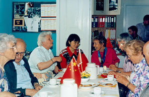 DMS's birthday, June 1997. Theme Hong Kong on the eve of China