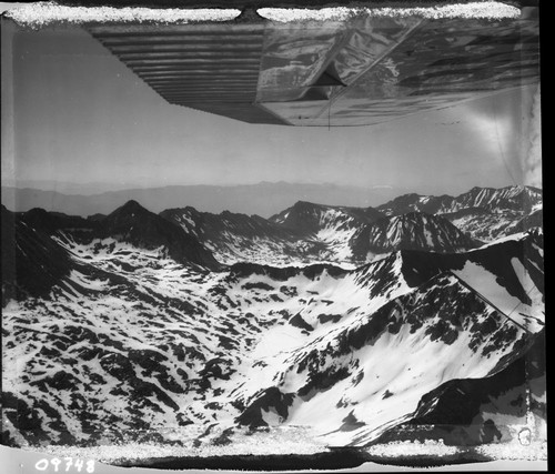 Pinchot Pass, looking south (aerial view)