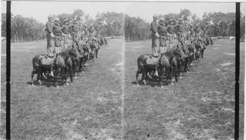 Cavalry Drill at West Point, New York
