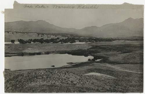 Lake at Warner's Ranch