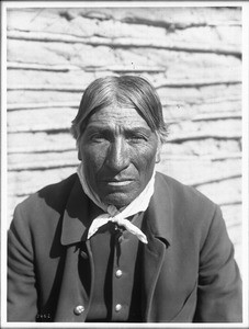 George Escalanti, a Yuma Indian policeman, ca.1900