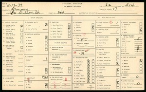 WPA household census for 140 S DILLON ST, Los Angeles