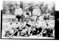 Dunbar Union spring baseball team