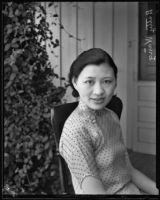 Betty Wang, Journalist, Los Angeles, 1934