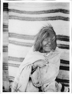 Portrait of an old Walapai Indian woman, Kingman, Arizona, 1902