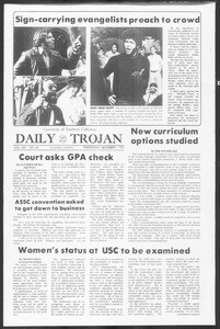 Daily Trojan, Vol. 64, No. 46, December 01, 1971