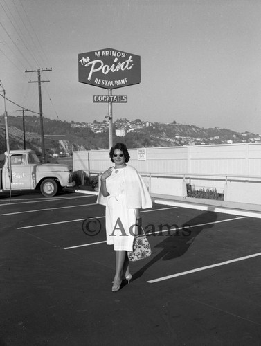 Portrait of a woman, Los Angeles, 1962
