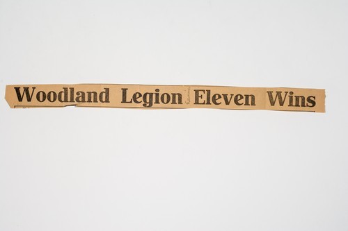 Clipping, Woodland legion eleven wins
