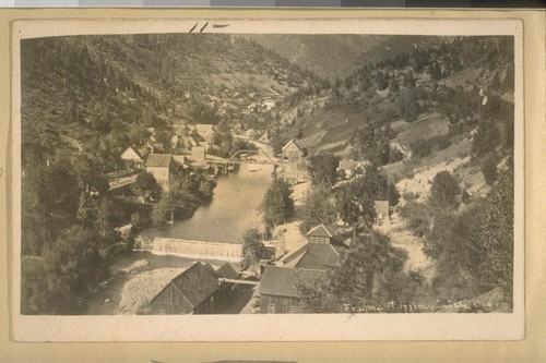Downieville, Sierra Co. Calif. in 1890