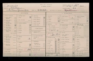 WPA household census for 4704 S VAN NESS AVE, Los Angeles County