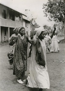 Camp for guides, in Cameroon