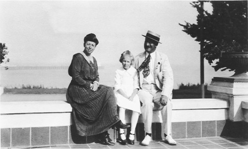 William Seward Iliff, wife Alberta Sr. and daughter Alberta Jr