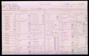 WPA household census for 116 W 23RD, Los Angeles