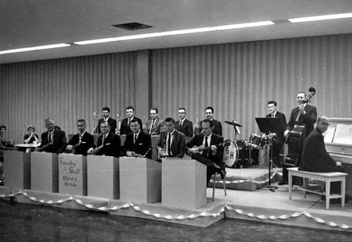 Faculty and staff dance band, San Fernando Valley State College, 1961