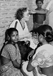Bangladesh Lutheran Church/BLC, April 1983. From a women's course at the Saraswatipur Church Ce