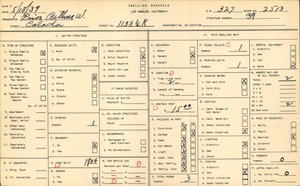 WPA household census for 1138 1/2R CALADA, Los Angeles