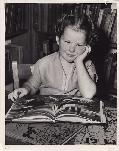 Children's Library, Girl with Book