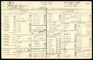 WPA household census for 235½ East 80th Street, Los Angeles County