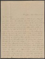 Letter from Bazil Rozelle to his wife
