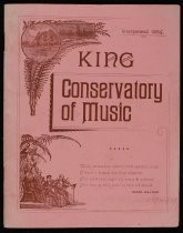 King Conservatory of Music brochure