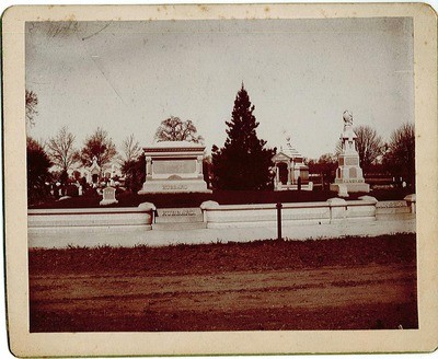 Stockton - Sepulchral Monuments: Hubbard sepulchral monuments at the Stockton Rural Cemetery