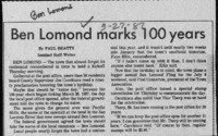 Ben Lomond marks 100 years