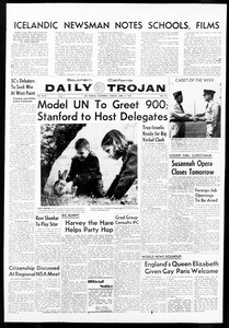 Daily Trojan, Vol. 48, No. 111, April 09, 1957