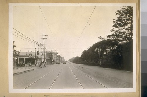 West on Lincoln Ave. from 9th Ave. Sept. 1929
