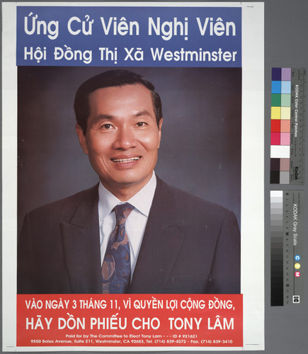 Elect Tony Lam