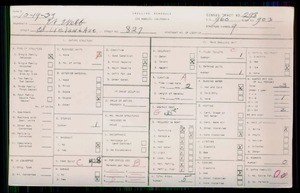 WPA household census for 827 S LELAND, Los Angeles County