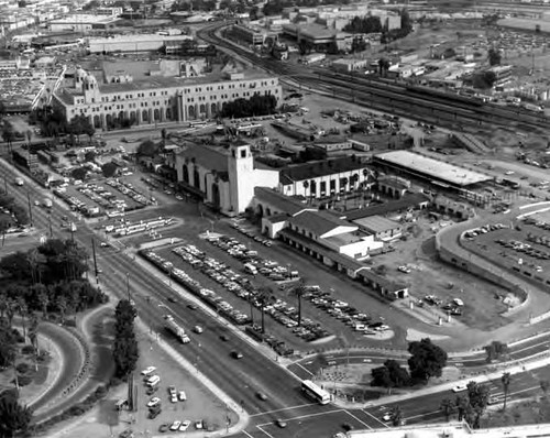 Aerial photo of Union Station