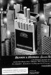NEW BENSON & HEDGES Special Kings