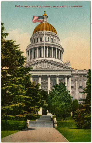 Dome of State Capitol, Sacramento, California