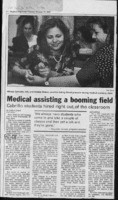 Medical assisting a booming field