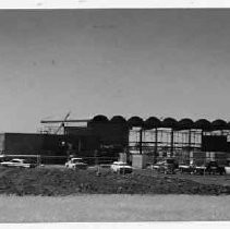 Southgate Auto Movies theater construction