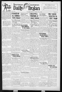 Daily Trojan, Vol. 17, No. 138, May 06, 1926