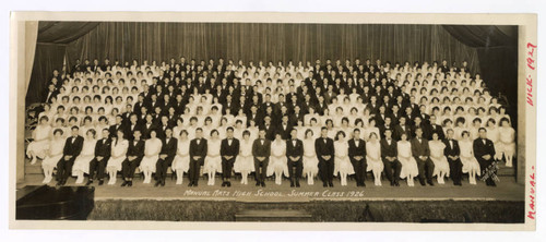 Manual Arts High School Summer Class 1926